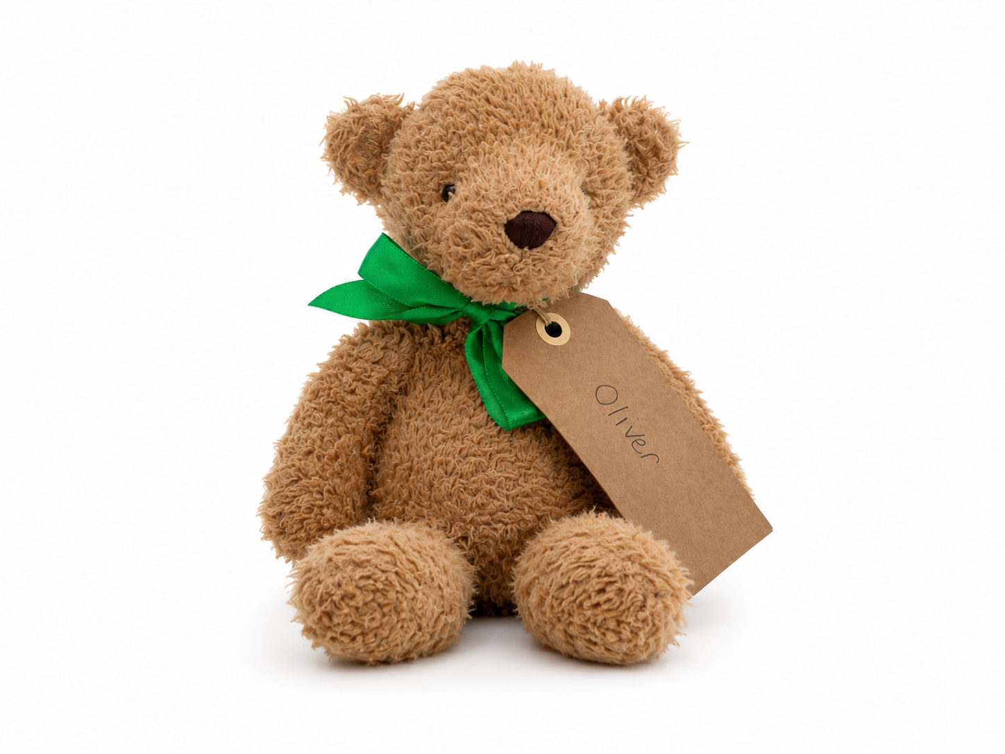 Oliver, a rescued teddy bear